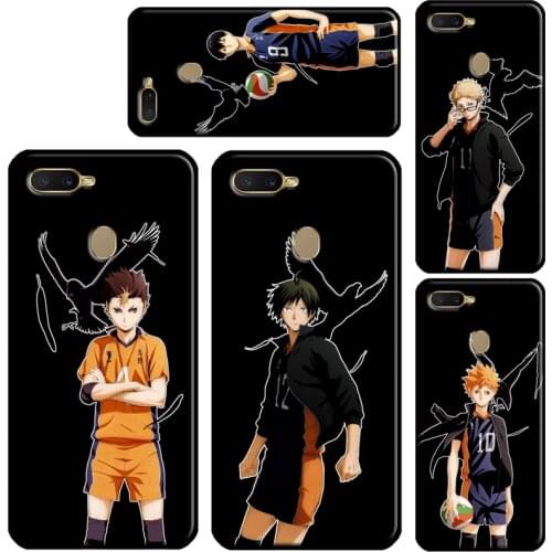 Haikyuu!! Karasuno Volleyball Team Phone Case For OPPO A15 A91 A3S A5S A1K A52 A72 A5 A9 A31 A53 2020 A83 F5 Reno 4 Pro Z 2Z