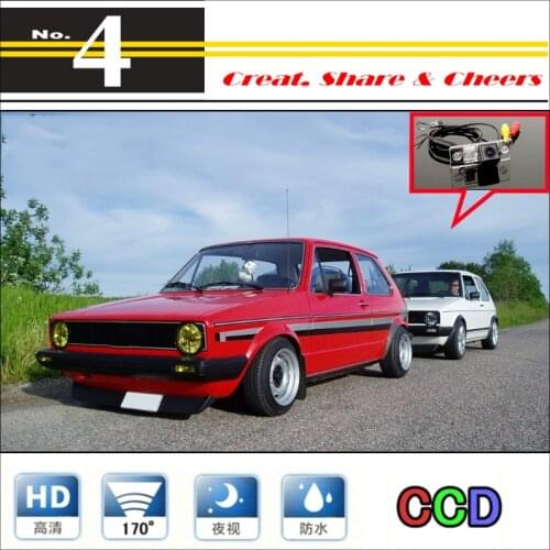 LiisleeCar Camera For Volkswagen VW Rabbit / Caribe / Cabrio A3 1H High Quality Rear View Back Up Camera For NTSC or CCD + RCA
