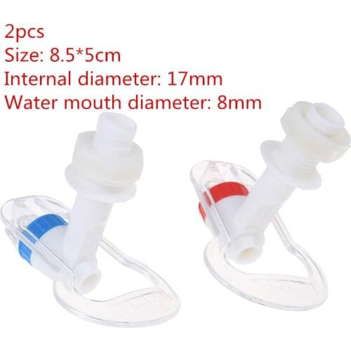 27styles Push Type Plastic Faucet Tap Replacement Spigot for Home Beverage Water Dispenser Wine Barrel 1/2pcs