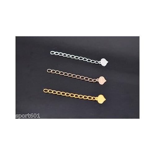 Authentic AU750 18K Gold Necklace or Bracelet Extended Chain 1PCS