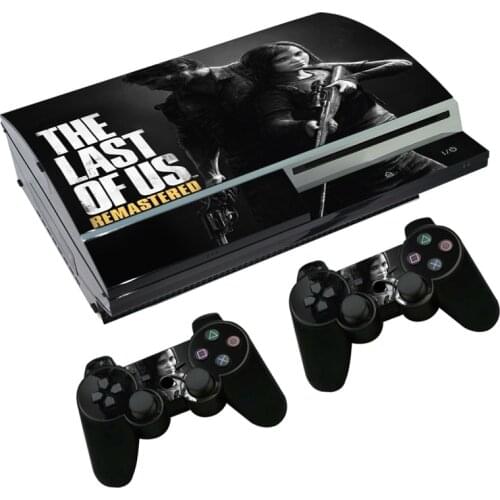 THE LAST OF US Skin Sticker Decal for PS3 Fat PlayStation 3 Console and Controllers For PS3 Skins Sticker Vinyl Film