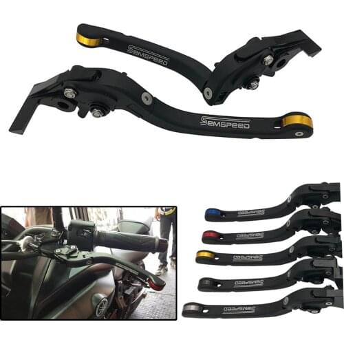 SEMSPEED CNC Motorcycle New Foldable Levers For BMW R1200R 2006-2014 R1200RT /SE 10-13 R1200ST R1200S 06-08 Brake Clutch Levers