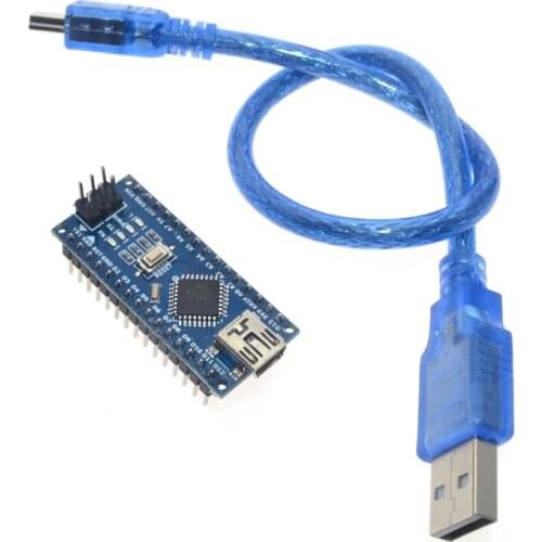 SUQ for Arduino Nano V3.0 controller ATMEGA328P ATMEGA328 original CH340 +USB cable