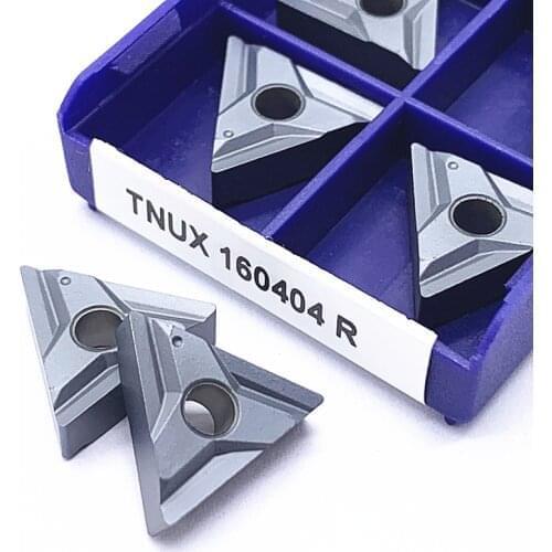 TNUX160404R TNUX160408R NN LT10 Carbide Turning Milling Cutter Lathe Machining Tool Parts TNUX160404L TNUX160408L TNUX 160404