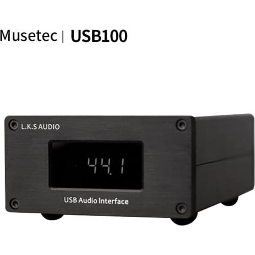 L.K.S Audio USB-100 Audio Interface I2S-E I2S-H PCM 44.1K~192K PCM44.1K~384K DSD64~DSD512 LPS-25-USB 5V linear power Interface