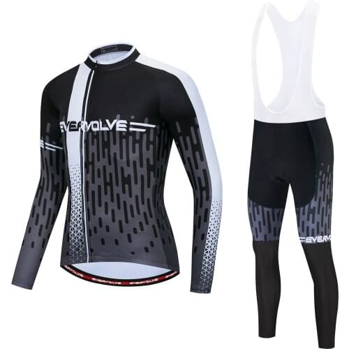 Spring 2021 Hot Mens Urban Outdoor Casual Fashion Design Bike Sport Shirt Moisture Absorption Long Sleeve Cycling Dress Set