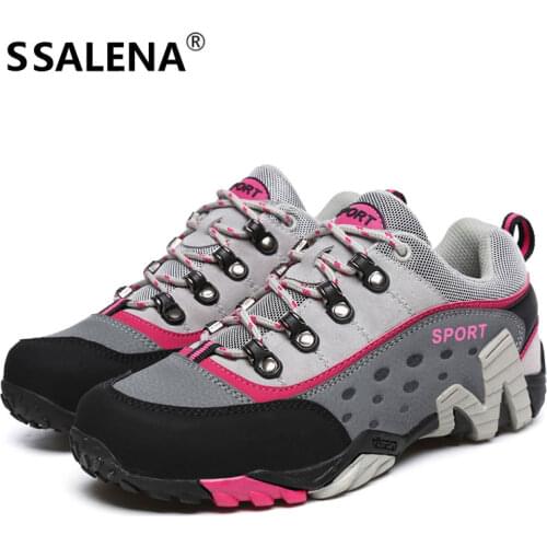 Women Climbing Hiking Shoes Female Lightweight Professional Trekking Shoes Women Breathable Anti-slip Shoes AA51855