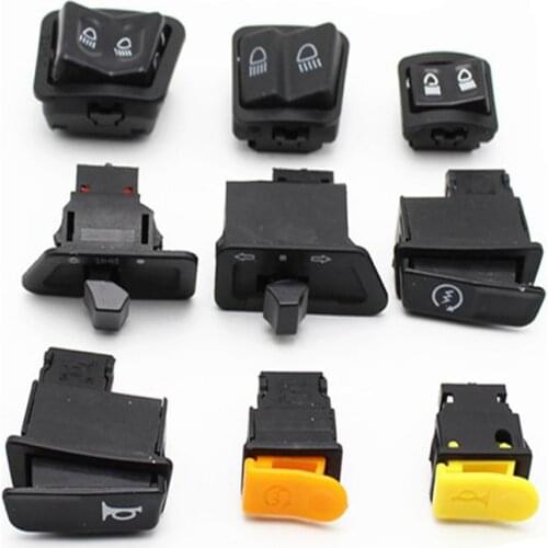 3-pin Turn Signal Switch Button for Scooter Moped Go-Kart E7CA