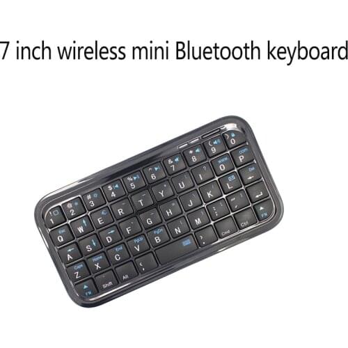 7 Inch Wireless Mini Bluetooth Keyboard HB2100 Silicone Bluetooth Keyboard IPad Tablet Apple Mobile Universal Simple Portable