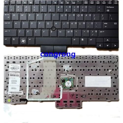 Laptop English Keyboard For HP Elitebook 2540P 2540 Notebook Replacement layout Keyboard