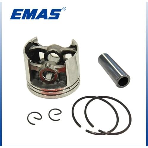 Piston Kit with Pin Rings Clips assy Set kit For MS380 MS381 Chainsaw Parts