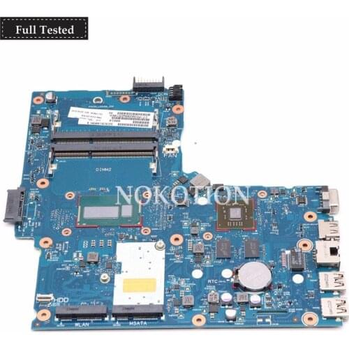 NOKOTION 6050A2608301-MB-A02 Main board For HP 248 G1 Laptop Motherboard i3-4010U Radeon HD 8670M GMA HD 4400 CPU DDR3
