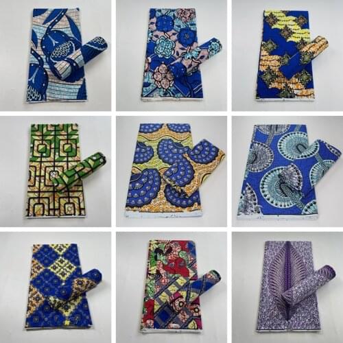 Ankara African wax prints fabric veritable wax tissu patchwork sewing dress craft DIY material accessory 100% cotton loincloth
