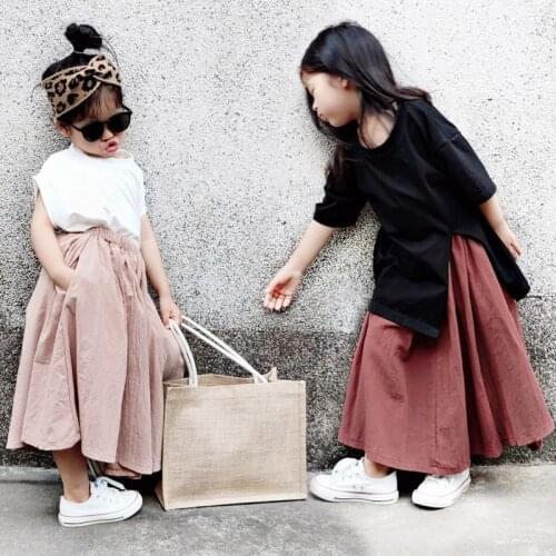 Girls' Loose and Gentle Wind Long Umbrella Skirt Toddler Girl Fall Clothes 2021 Tutu Skirt Women Long Tutu Skirt Skirt for Girls