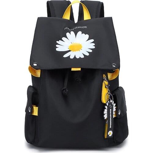 New Womens Bag Oxford Backpack Small Daisy Fashion Ladies Backpack Street Trend Shopping Travel Wild Backpack Large Capacity