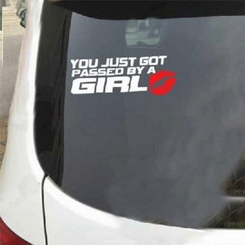 1pc Sexy Lip Sticker Decal Decor Girl Lipstick Cars Truck Window Bumper Stickers