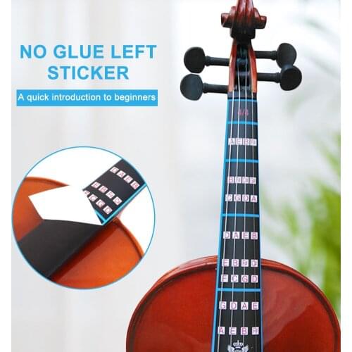 4/4 3/4 Note Labels Fingerboard Fret Sticker Violin Practice Fiddle Finger Guide Sticker Fingerboard Fretboard Marker