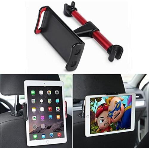 Car Back Seat Phone Tablet Holder Adjustable 4-11 inch Phone Stand Bracket Mount for iPad mini pro air 9.7'' 10.5'' 10.1