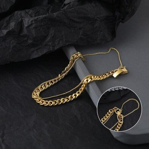 Miuoxion Wholesale Personality Fashion Party Jewelry Retro Multi-Layer Bracelet For Women Feature Namour Charm Gift All Seasons