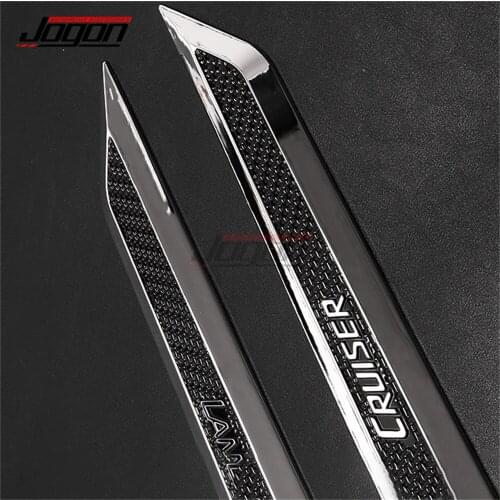 For Toyota Land Cruiser LC70 LC71 LC77 LC78 FJ70 FJ77 FJ78 VDJ76 VDJ79 Side Fender Rear 3D Emblem Trunk Badge Sticker Trim