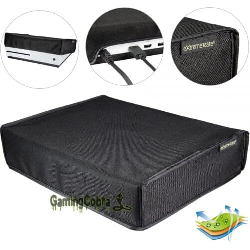 Premium Nylon Dust Guard Cover Sleeve with Soft Neat Lining for Xbox One S Console - JYXBS0004GC