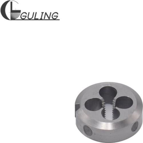 HSSE Metric Fixed Round Die M0.8 M2 M3 M4 M5 M6 M8 M10 M12 M14 M16 X0.4 X0.5 X0.7 X0.8 X1 X1.25 X2 Thread Screw Threading Dies