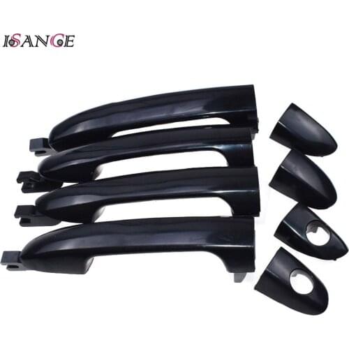ISANCE Outside Exterior Door Handle Front Rear Left Right SET For Kia Spectra5 Spectra 2.0L 2004 2005 2006 2007-2009 826602F000