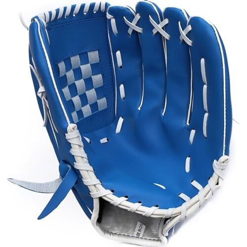 Outdoor Sports Brown Baseball Glove Softball Practice Equipment Size 10.5/11.5/12.5 Left Hand for Adult Man Woman Training