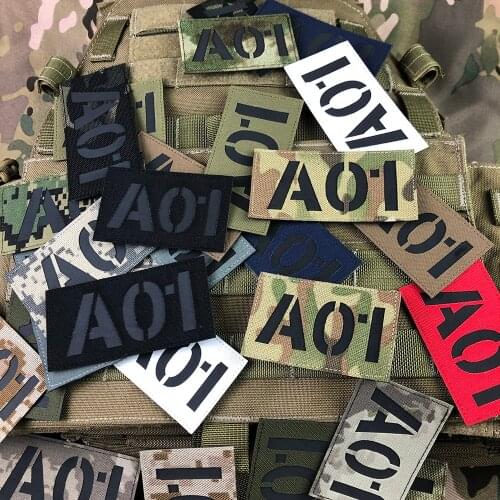 Laser Cutting IR IFF Infrared Reflection Custom Patch Radio Call Sign Name Tapes Black Letters Morale Tactics Military Airsoft