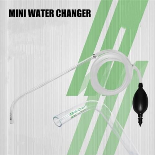 Mini Fish Tank Water Changer Fish Tank Water Pump Tabletop Fish Tank Toilet
