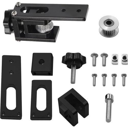 Upgraded V-Slot X-axis2020 Synchronous Belt Stretch Straighten Tensioner for Creality Ender-3 CR-10 3D Printer Parts