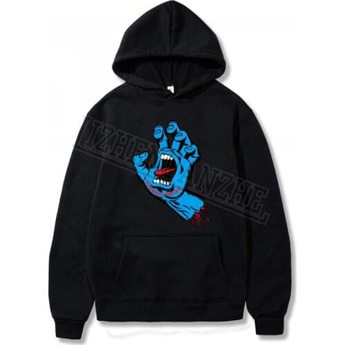 Blue Zombie Hands Brand Mens Hoodies Spring Autumn Male Casual Hoodies Sweatshirts Men and women Sweatshirt hoody Tops 04