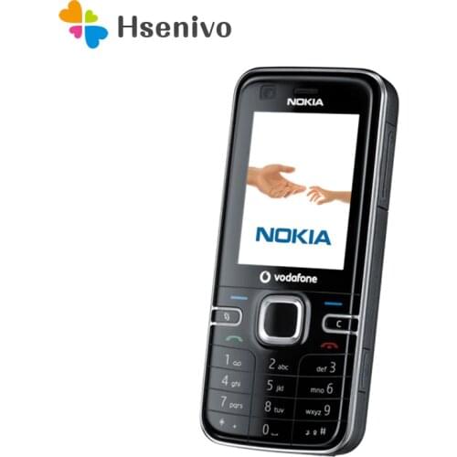 6124 100% Original Nokia 6124 classic original phone unlocked 6124C quad band FM Radio GSM Symbian cellphone refurbished