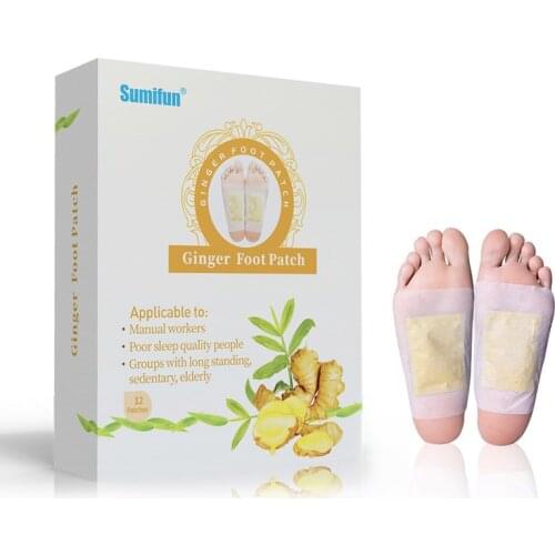 Ginger Foot Patch 12pcs/box*2box Free shipping