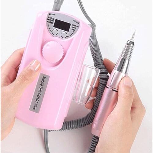 Adjustable Speed Portable Electric Nail Drill Machine Kit Nail Art Pen 30000rpm Ceramic Nail Drill Bits Manicure Drill Machine