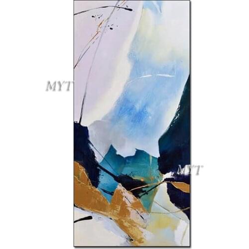 Handmade Abstract Modern Wall Decoration Canvas Oil Painting Unframed Wall Art Hot Selling Acrylic Painting Art On Canvas Decor