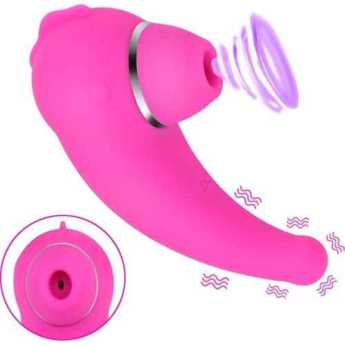 Nipples Stimulator Clitoris Stimulator Sucking Vibrator 20 Frequency Sex Toys for Women Oral Sex G-Spot Female Masturbator