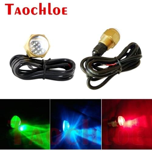2Pcs 12V LED Marine Boat Lights Stainless Steel Speedboat Yacht Navigation Light Waterproof Pool Underwater Landscape Lamps