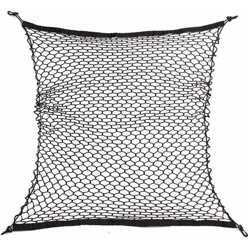100x100cm Universal Car Seat Back Storage Mesh Net Rear Cargo Trunk Storage Organizer Luggage Swing Mesh Nets Holder