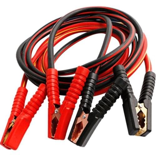 1Pair 2.5m 1000A Car Battery Emergency Lgnition Start Wire Jumpers Booster Cable