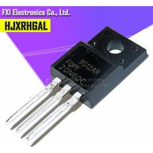 10PCS FQPF20N60 20N60 20N60C FQPF2060C FQPF20N60C TO-220 TO220 New original
