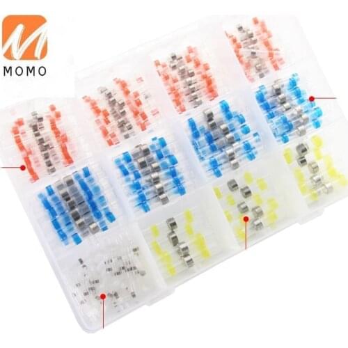 300PCS SST Solder Seal Wire Connectors - Heat Shrink Solder Butt Connectors - Solder Connector Kit - Automotive Marine Insulated