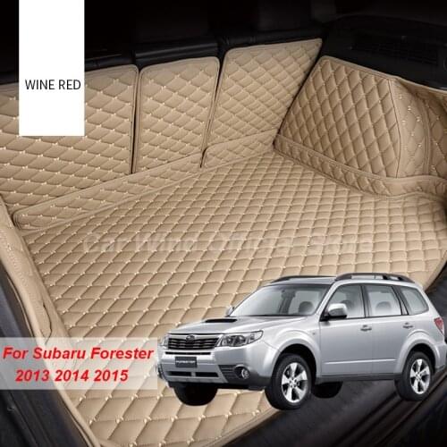Car Wind Brand Car Trunk Mats For Subaru Forester 2013 2014 2015 Cargo Liner Accessories