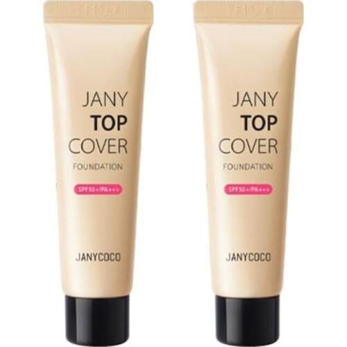 BB Cream [1+1] - Jany Top Cover Foundation SPF50/PA+++ тени, маска, корейская косметика, патчи для глаз, бальзам для губ