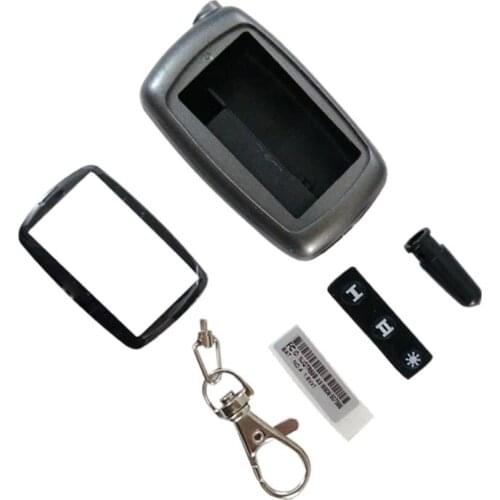 10PCS/lot A9 Case Keychain Body Cover For 10 PCS Two Way Car Alarm System Starline A9 A6 A8 A4 A2 2-WAY LCD Remote Control Key