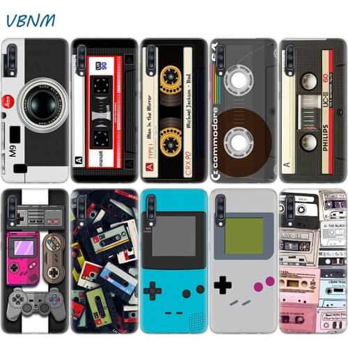 Camera Tape Pattern Heart Phone Shell Case For Samsung Galaxy A51 A71 A50 A70 A20 A30 A40 A10 A20E J4 J6 A6 A8 A7 A9 2018 Cover