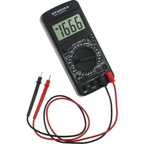 DT9205A Digital Multimeter AC/DC Voltmeter Ammeter Resistance Capacitance Meter A0KF
