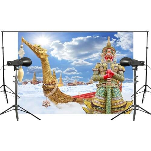 Mythological Color Dragon Boat Background Heavenly palace Art Photo Studio Backdrop 150x220cm Photography Backdrops Wall