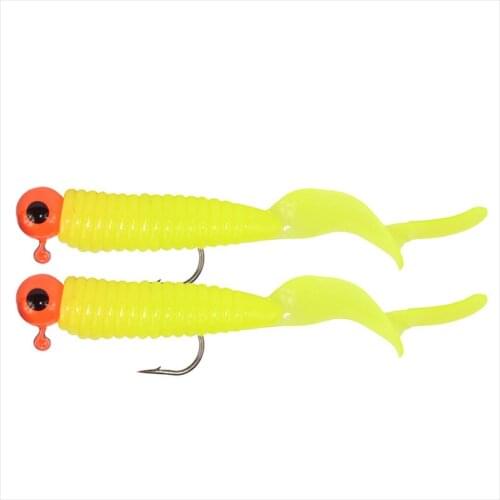 Soft Bait Set Bait With Hook Vivid Swimbait Artificial Shrimp Saltwater Boxed Vibration Sea Fishing Tackle