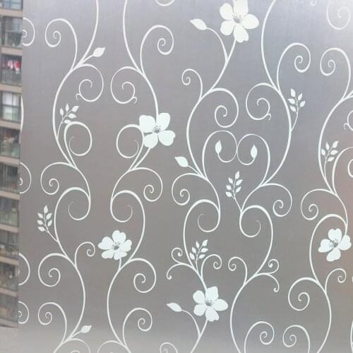 Window Sticker Privacy Protection Self Adhesive Home Decor Glass Stickers for Bathroom Living Room ALI88